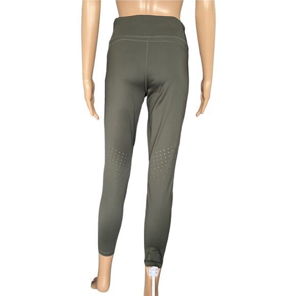 Bershka Dark Green Legging Size L - Picture 3 of 8